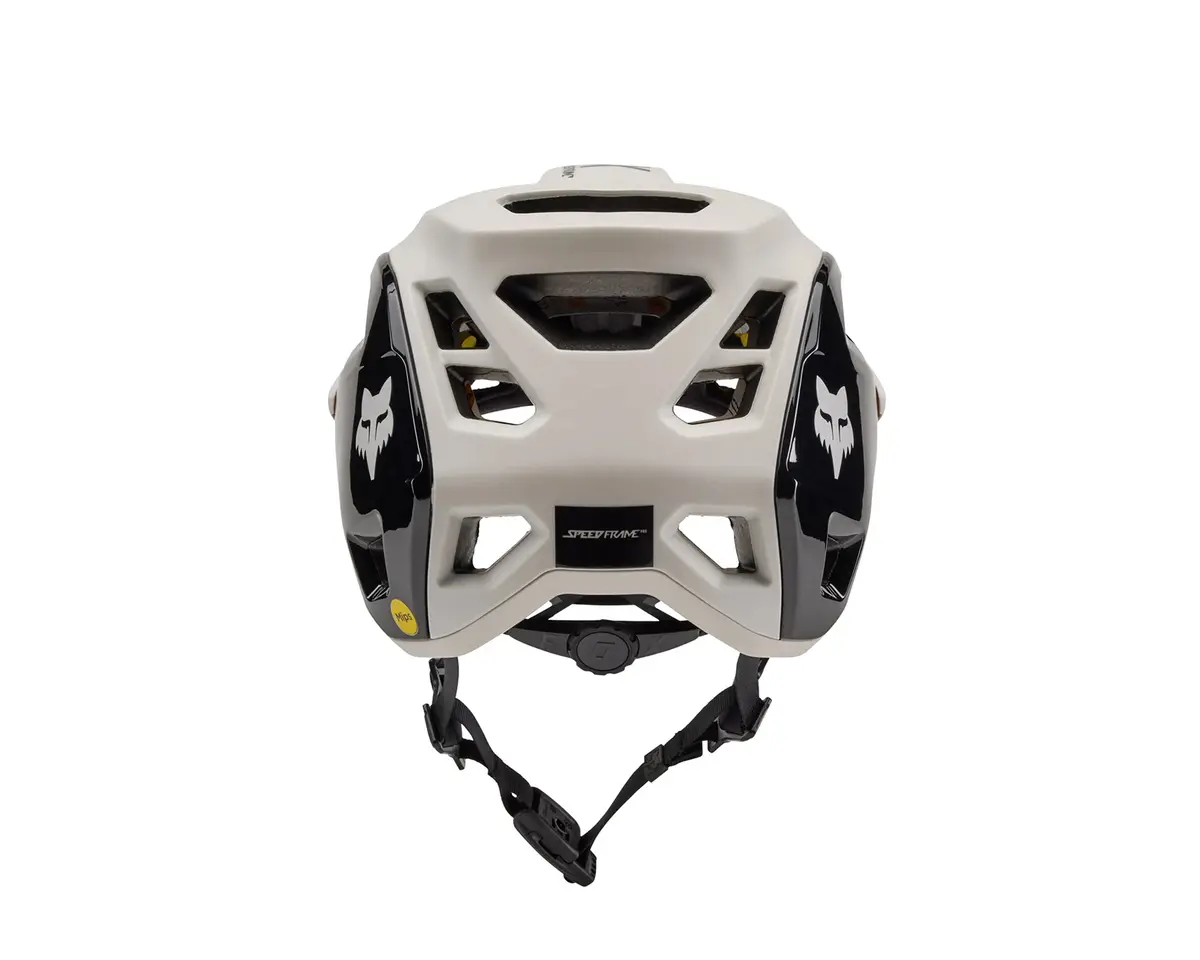 Fox Speedframe Pro Helmet Blocked Vintage White 3