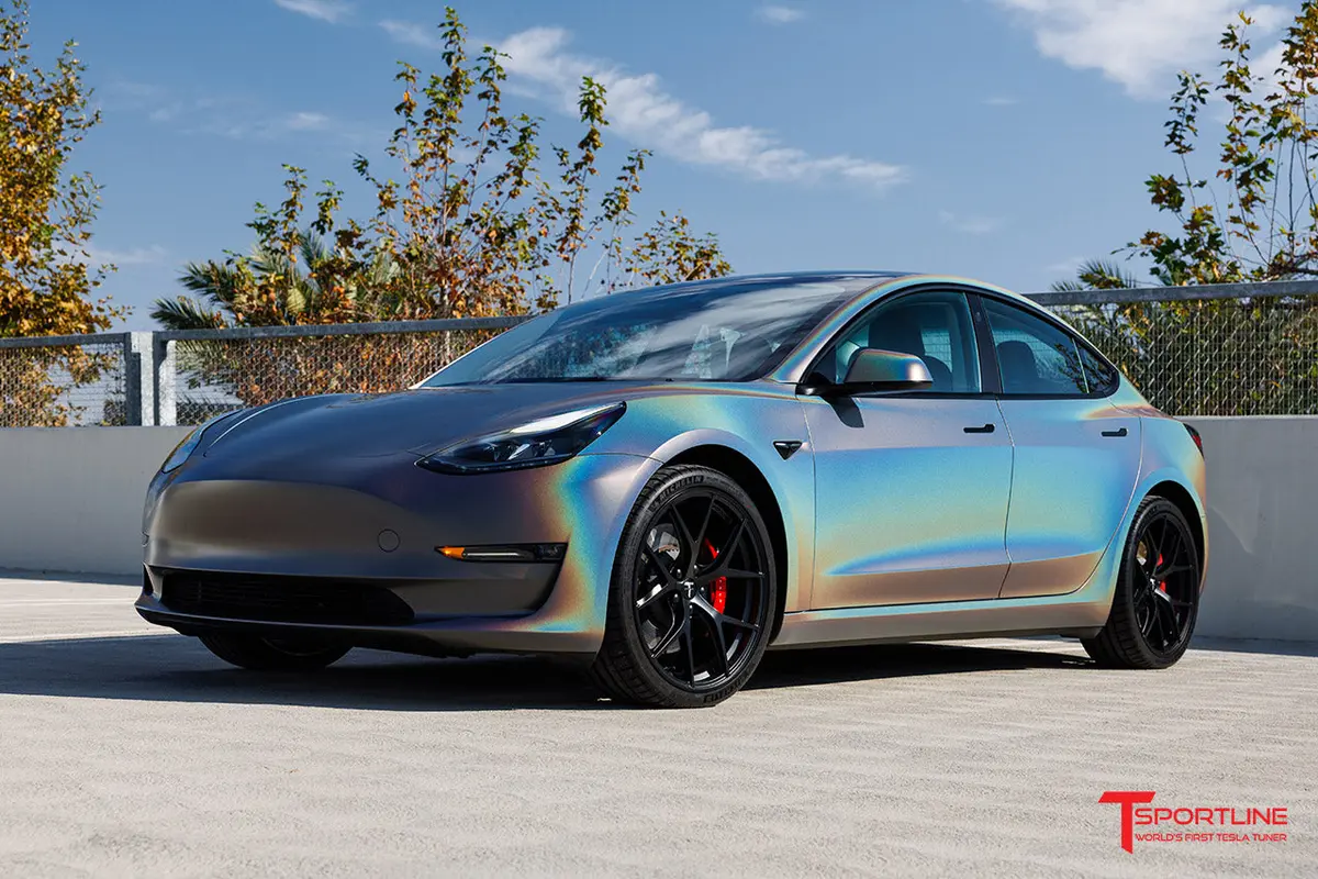 Txl115 20" Tesla Model 3 Fully Forged Lightweight Tesla Replacement Wheel And Tire 37