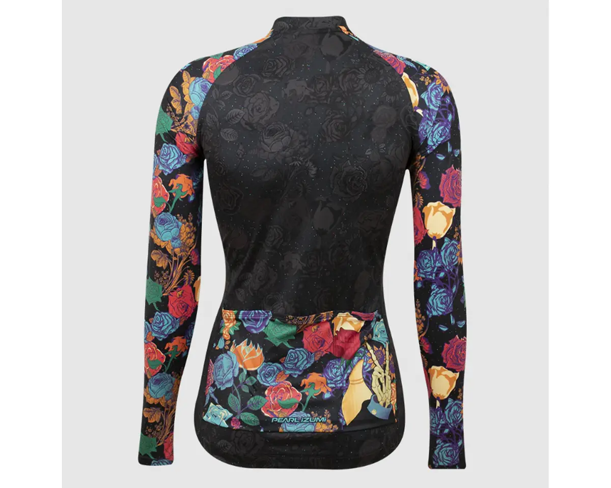 Pearl Izumi Attack Ls Jersey Wmns Ltd Ed Grateful Dead Rambler Blk Prism Blkd 2