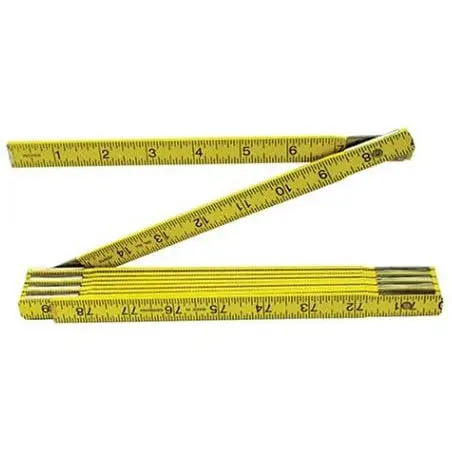 Keson Wr18m Folding Wood Rule English/Metric 78-Inch 1
