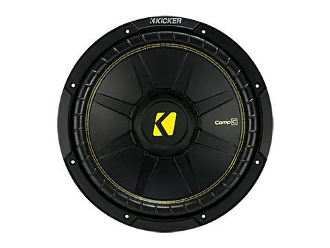 Kicker 44Cwcd124 Compc 12" Subwoofer, Dual Voice Coil, 4-Ohm, 300W 1