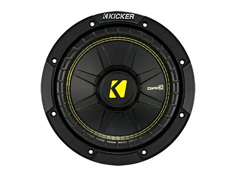 Kicker 44Cwcs84 Compc 8" Subwoofer, Single Voice Coil, 4-Ohm, 200W 1