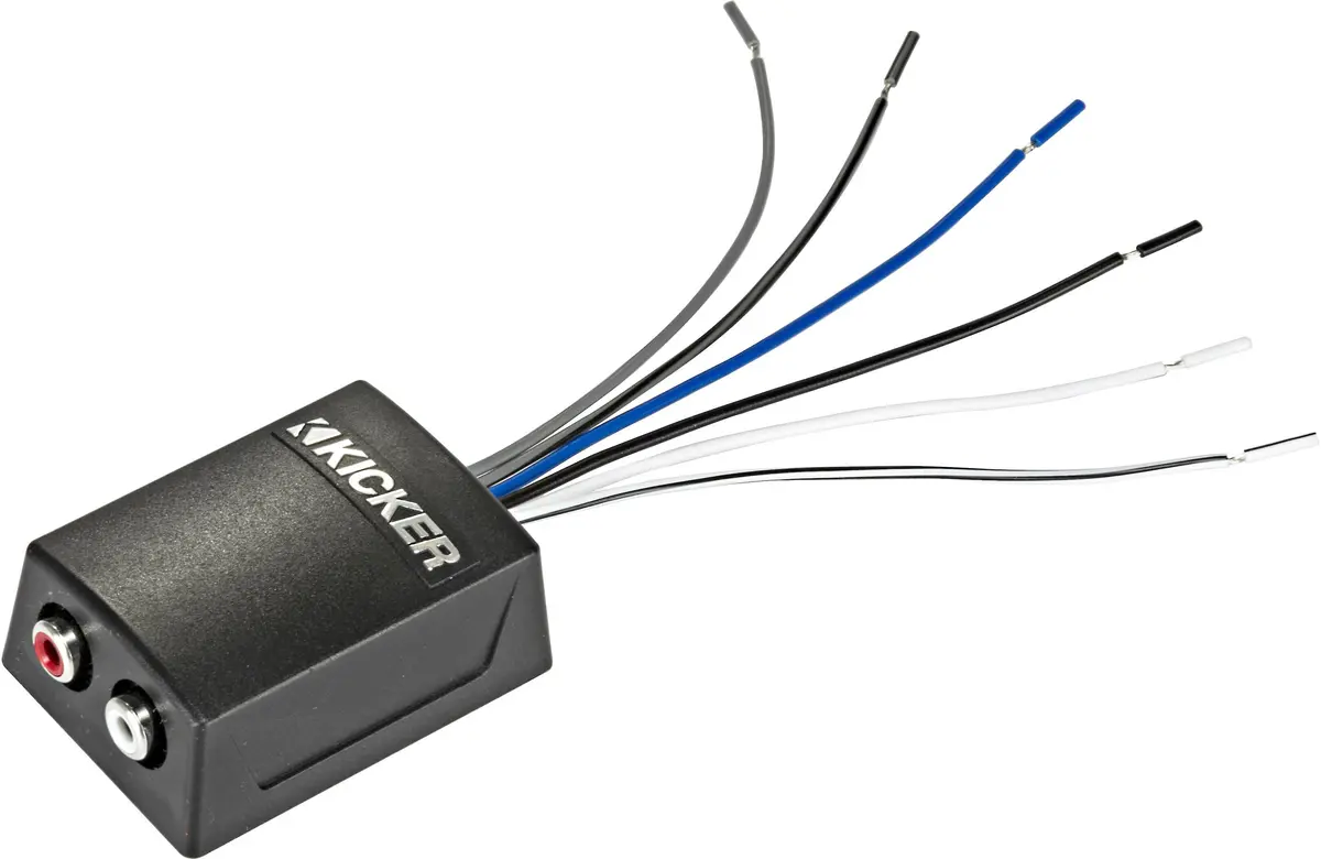 Kicker 46Kisloc2 2-Channel Line Output Converter With 12-Volt Turn-On Lead 1