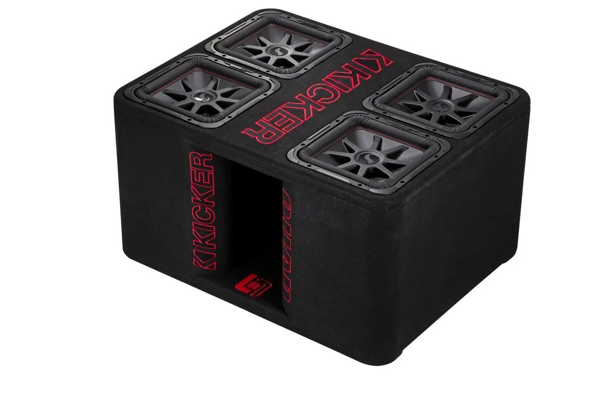 Kicker 47Ql7r12 Quad L7r 12-Inch Ported Loaded Enclosure 1