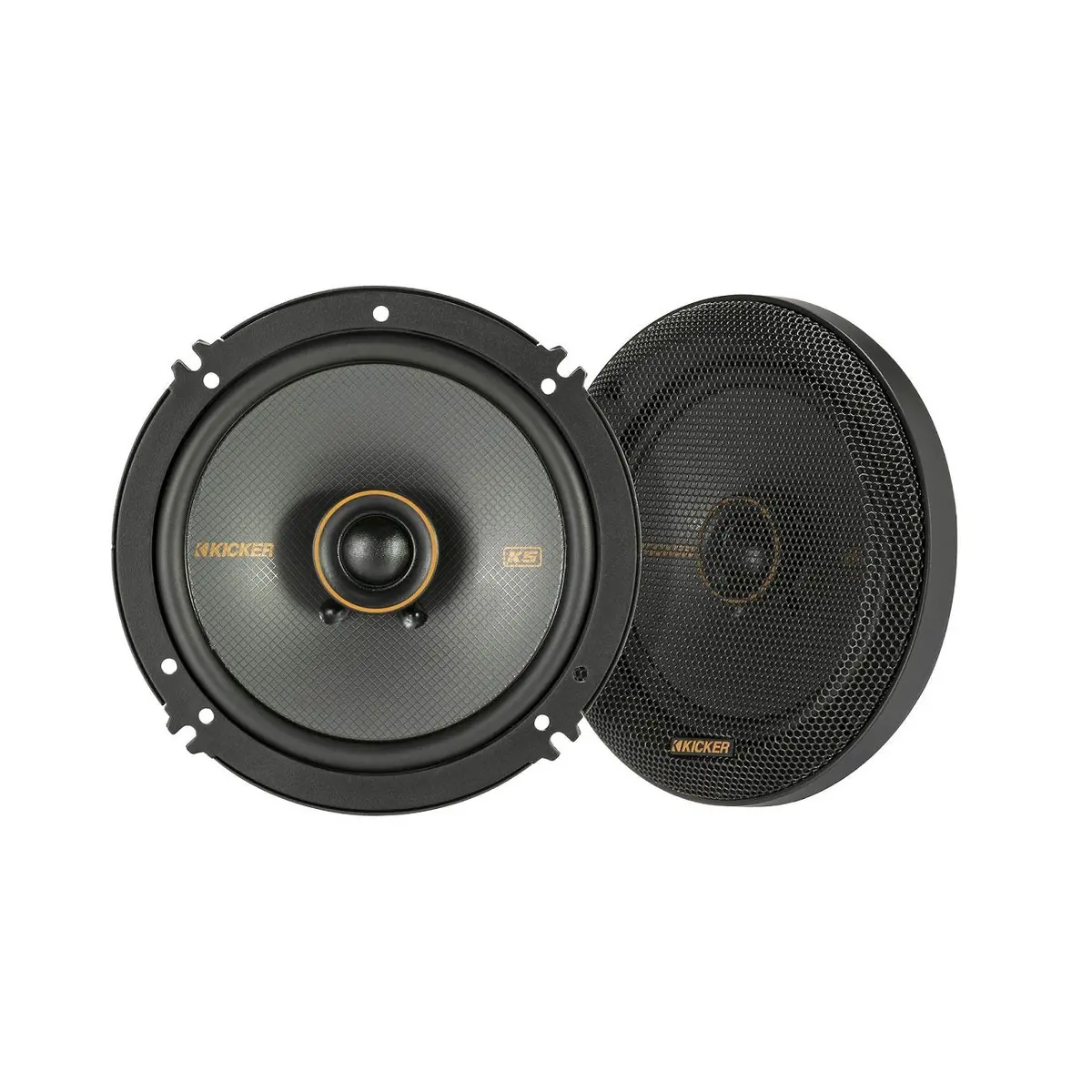 Kicker Ks 6.5" Coaxial Speakers 47Ksc6504 1