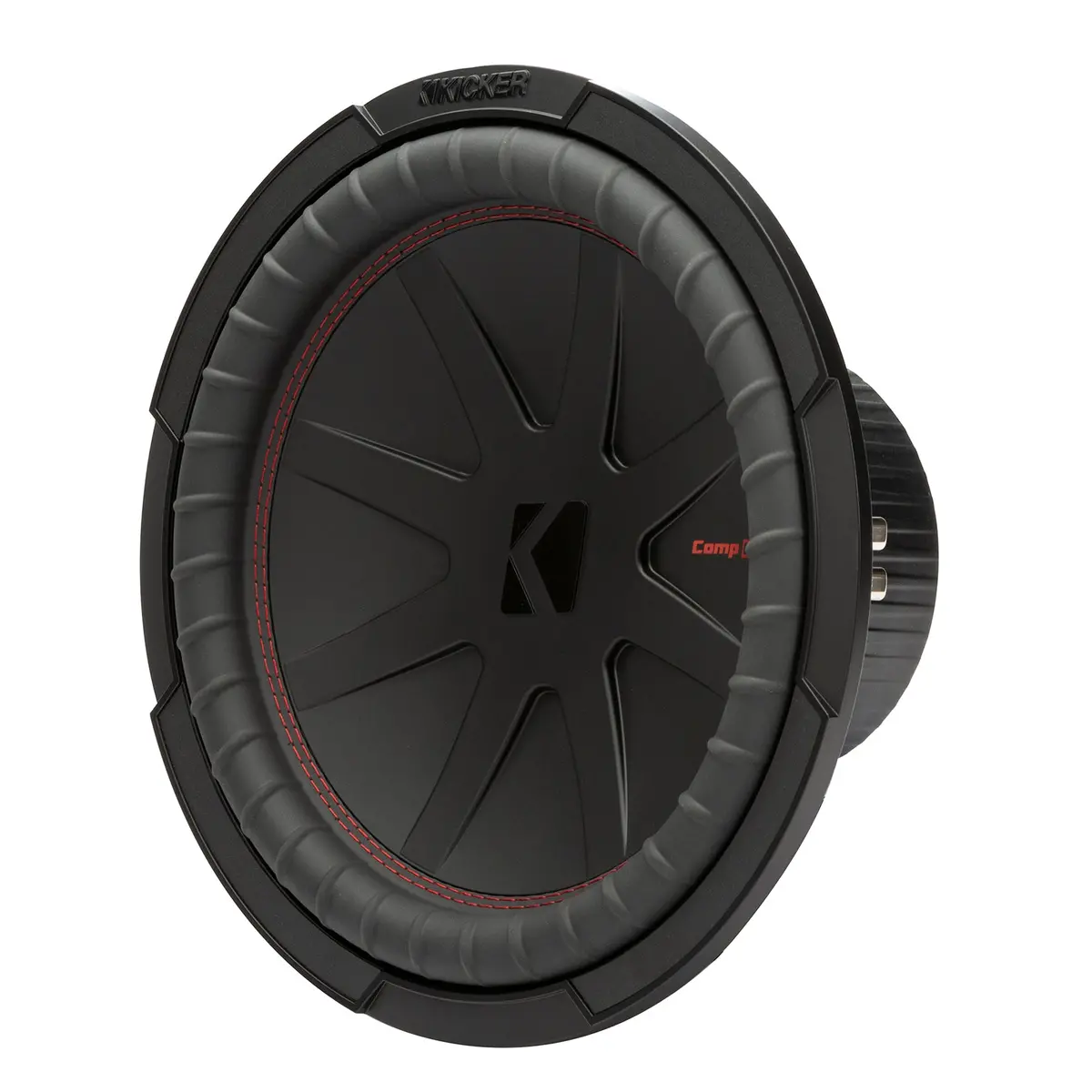 Kicker 48Cwr124 Compr Series 12" 4-Ohm Dual Voice Coil Subwoofer 1