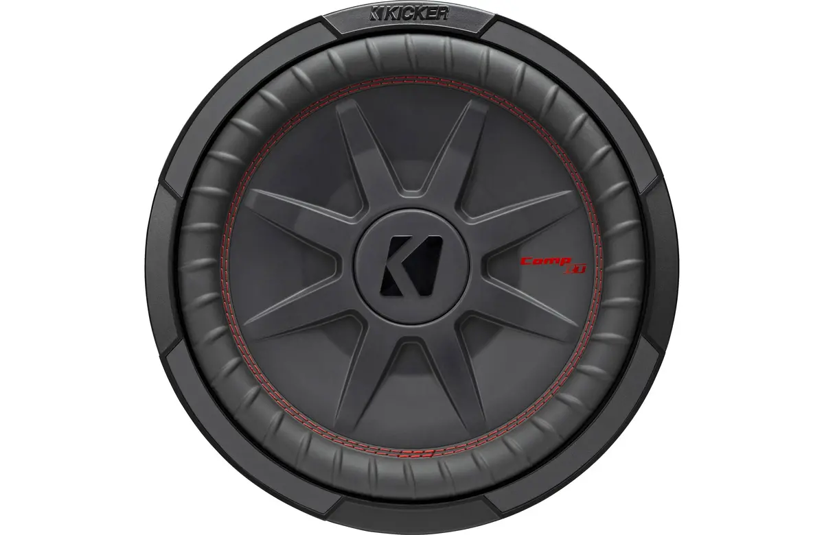 Kicker 48Cwrt122 Shallow-Mount 12" Subwoofer With Dual 2-Ohm Voice Coils 1