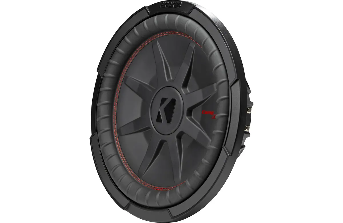 Kicker 48Cwrt124 12" Shallow-Mount Subwoofer With Dual 4-Ohm Voice Coils 1
