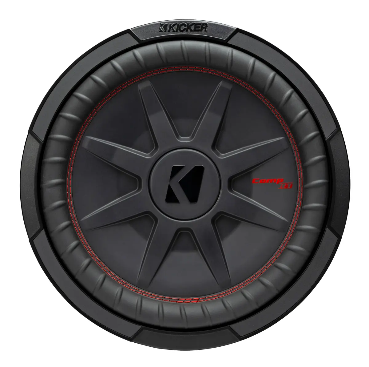 Kicker 48Cwrt102 10" Shallow Mount Subwoofer Dual 2-Ohm Voice Coils 1