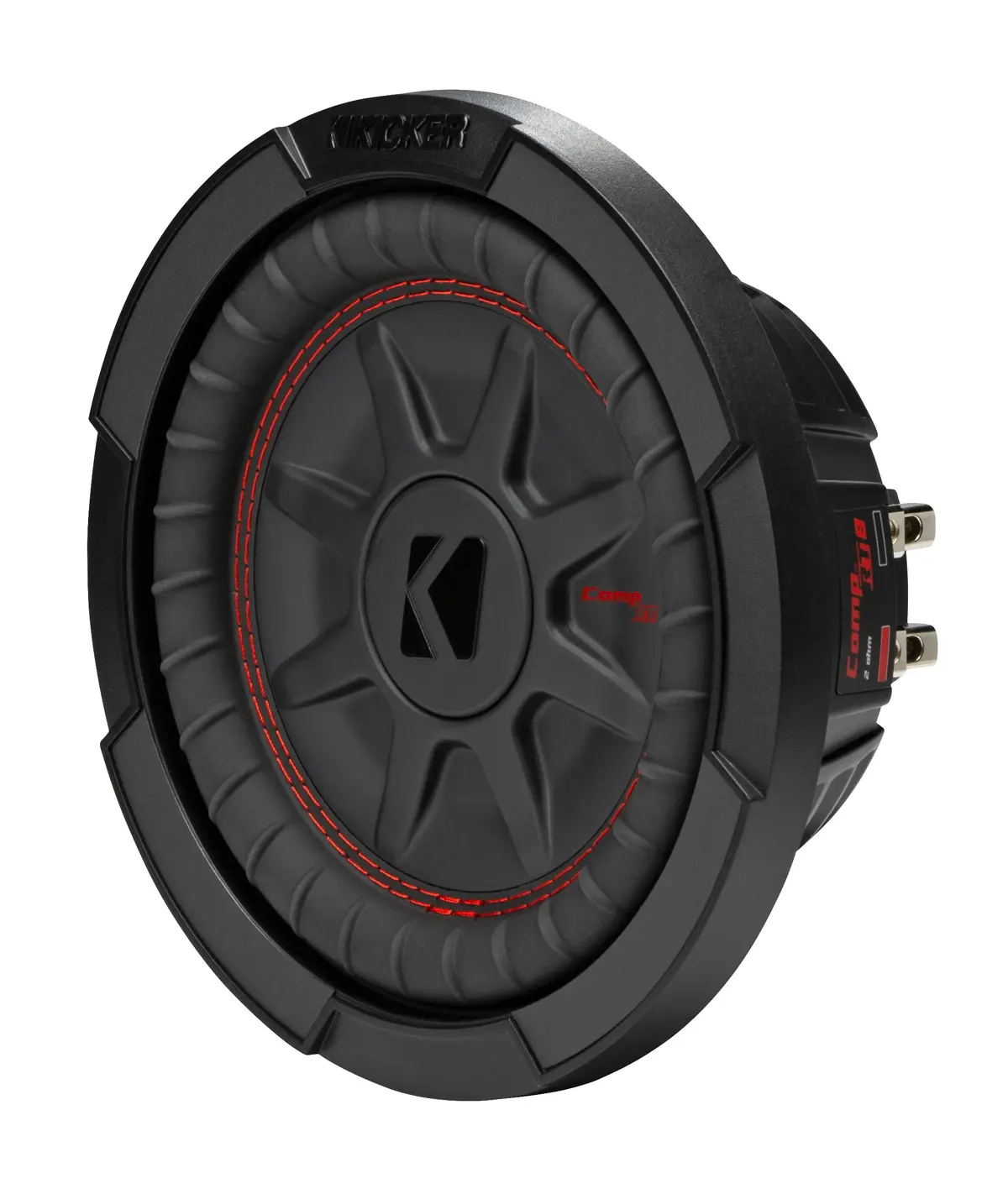 Kicker 48Cwrt82 Comprt Series 8" 2-Ohm Dual Voice Coil Subwoofer 1