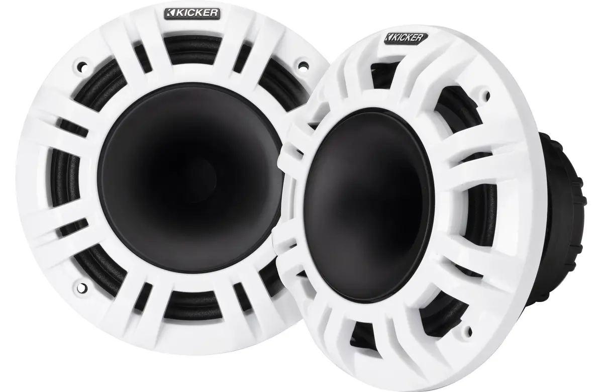 Kicker 48Kmxl654 6.5" Marine Speaker W/ Grilles 1