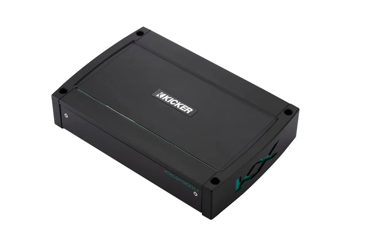 Kicker 48Kxma500.4 4-Channel Marine Amplifier, 75 Watts Rms X 4 1