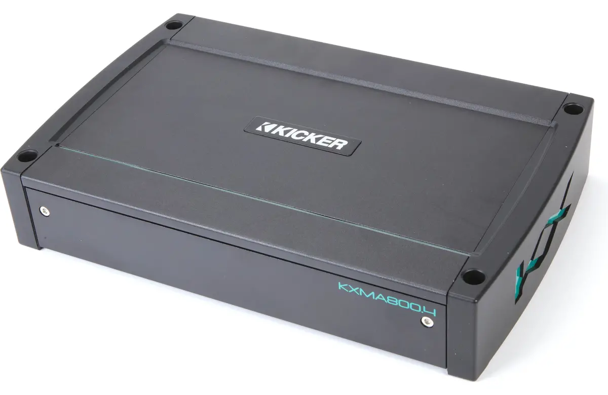 Kicker 48Kxma800.4 4-Channel Marine Amplifier, 100 Watts Rms X 4 1