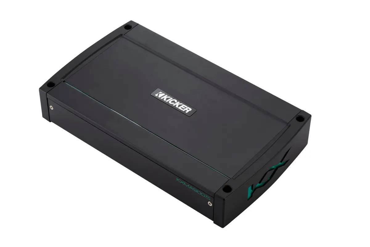 Kicker 48Kxma900.5 5-Channel Marine Amplifier, 75W X 4 + 400W X 1 @ 2 Ohms 1