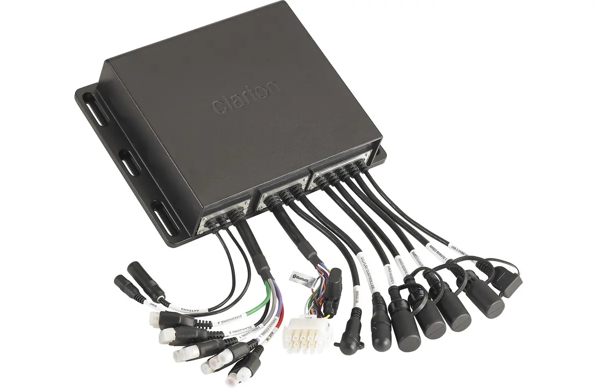 Clarion Cms4 + Cms-651-Cwb X2 Pair + Cmsp-101Rgb-2 + Xc2510 Marine Bundle 2