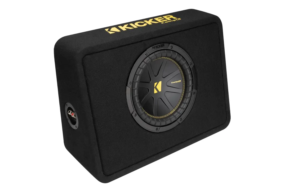 Kicker 50Tcwc102 10" 2 Ohm Compc Subwoofer Enclosure 1
