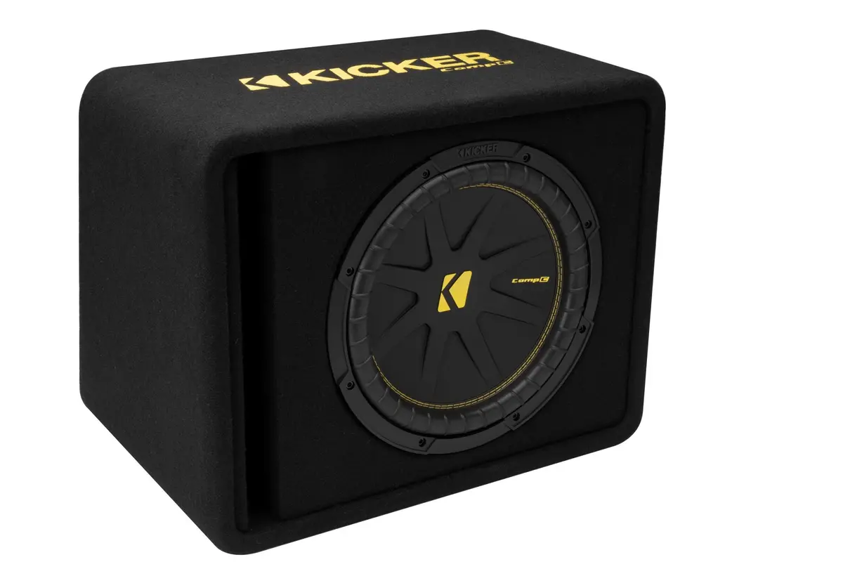 Kicker 50Vcwc122 12" 2 Ohm Compc Subwoofer Enclosure 1