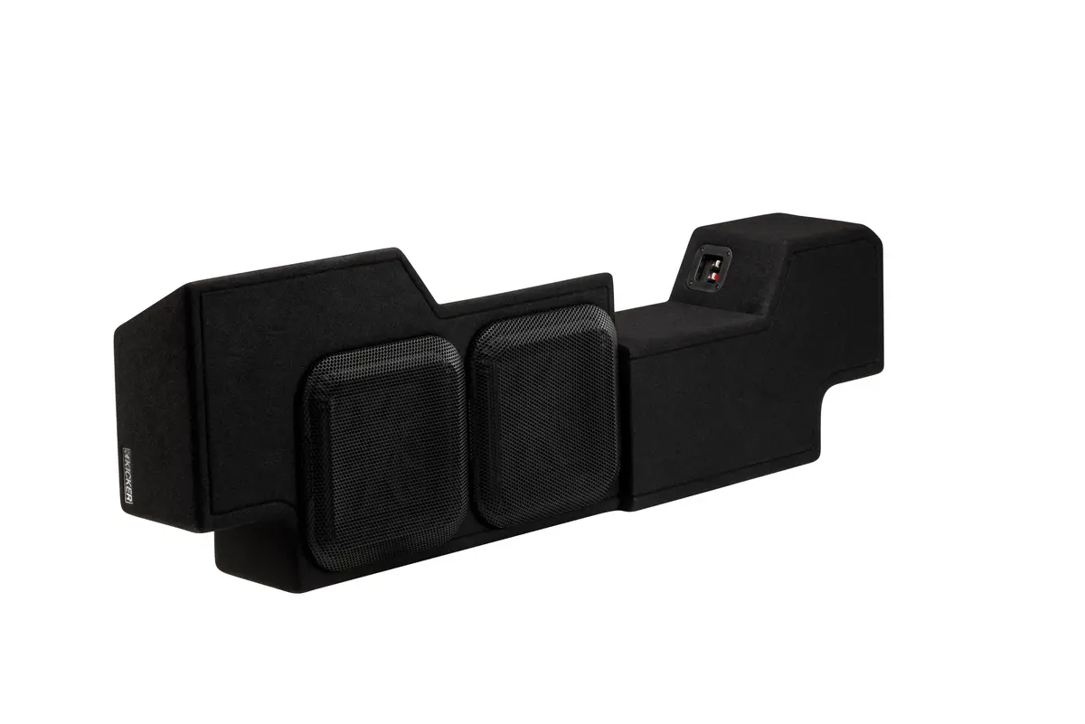 Kicker 51K5rdl7t102 Ram 1500 Crew Cab 2019-2026 Dual 10" L7t Under-Seat Enclosure 1