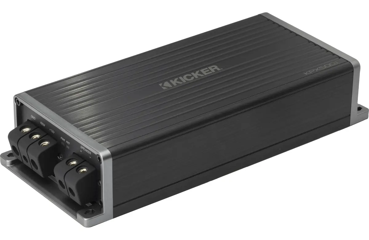 Kicker 51Kpx500.1 Weather-Resistant Compact 500W Mono Amplifier 1