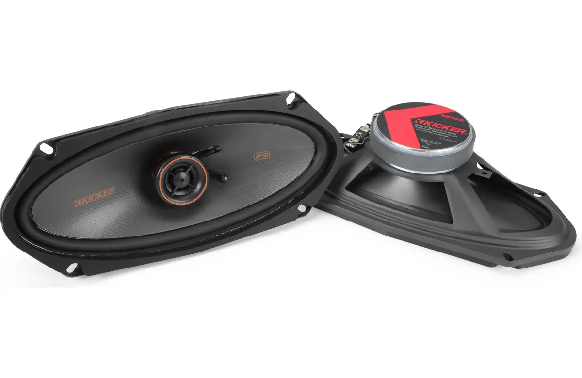 Kicker 51Ksc41004 4X10" 2-Way Coaxial Speakers 1