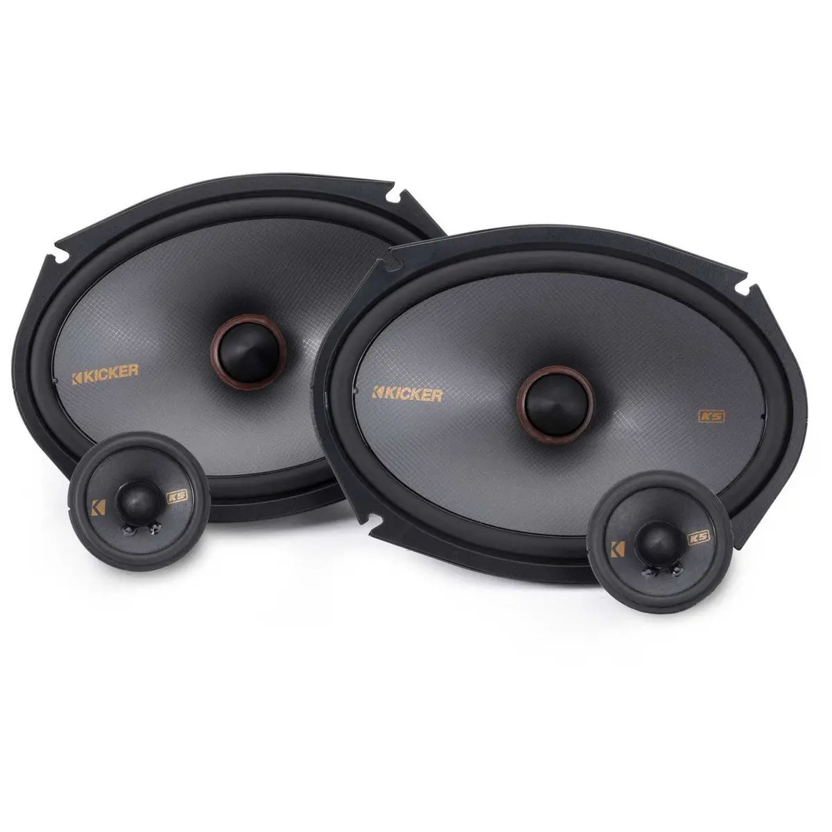 Kicker 51Kss269 6X9" Ks-Series 2-Way Component Speaker System, 4-Ohm 1
