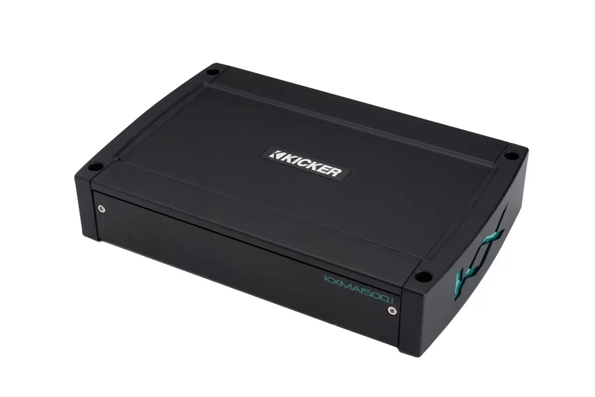 Kicker 51Kxma1500.1 Mono Marine Subwoofer Amplifer, 1500 Watts Rms 1