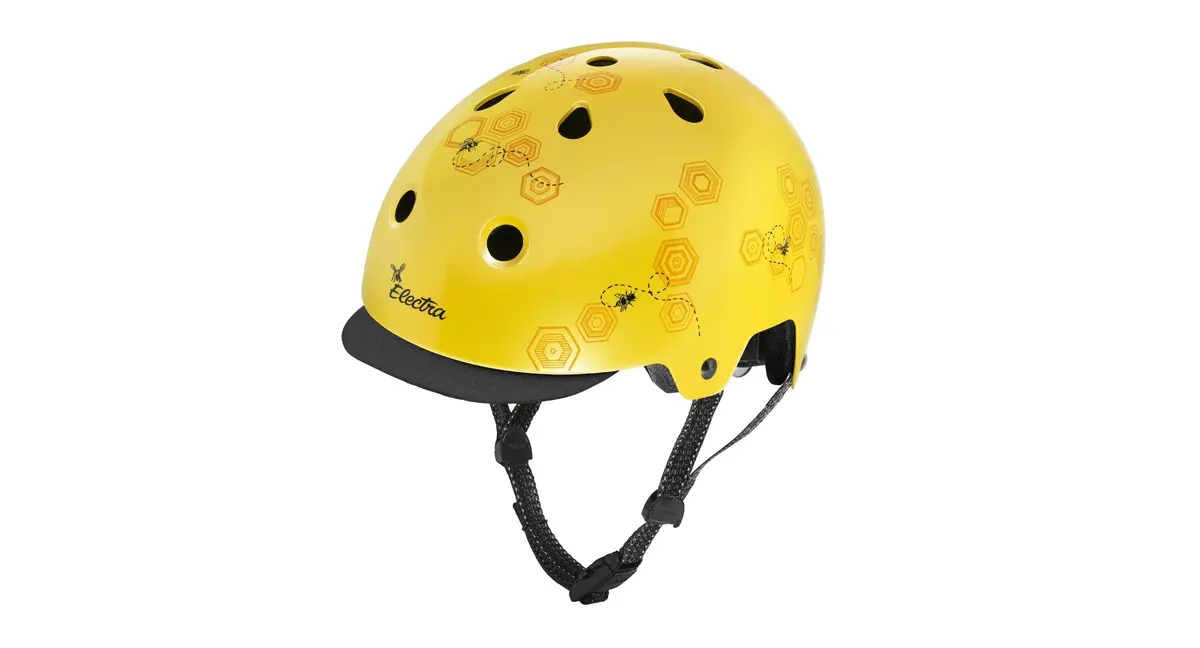 Electra Helmetlifestyle Lux Honeycomb Yellow 1