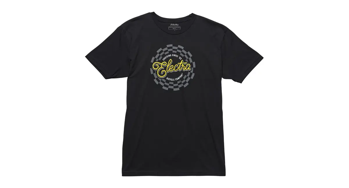 Electra Shirt  Classic Check Tee Men Black 1