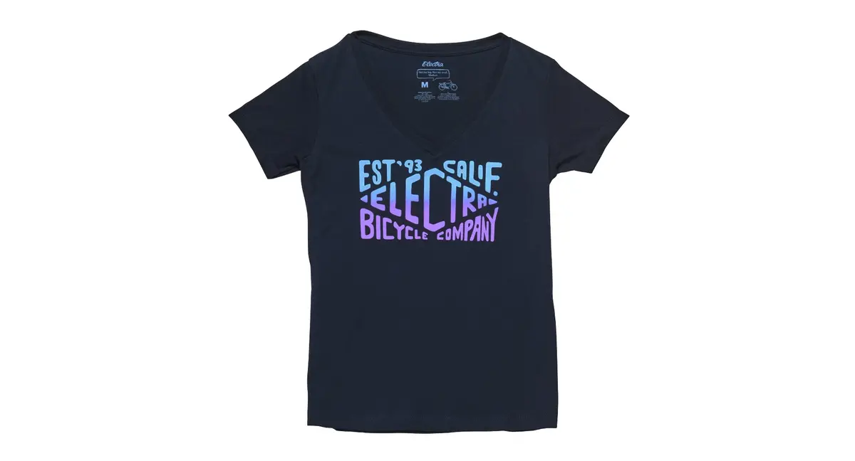 Electra Shirt  Union V Tee Women Midnight Blue 1