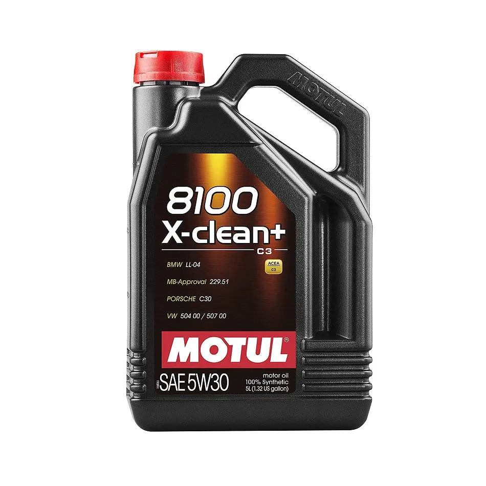 Motul 8100 X-Clean+ C3 5W-30 Motor Oil 1