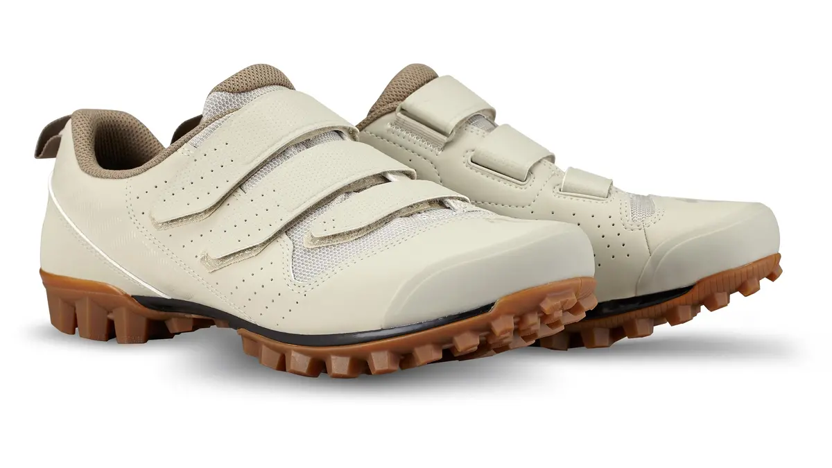 Specialized Recon 1.0 Gravel & Mountain Bike Shoe - White Mountains/Taupe 49 2
