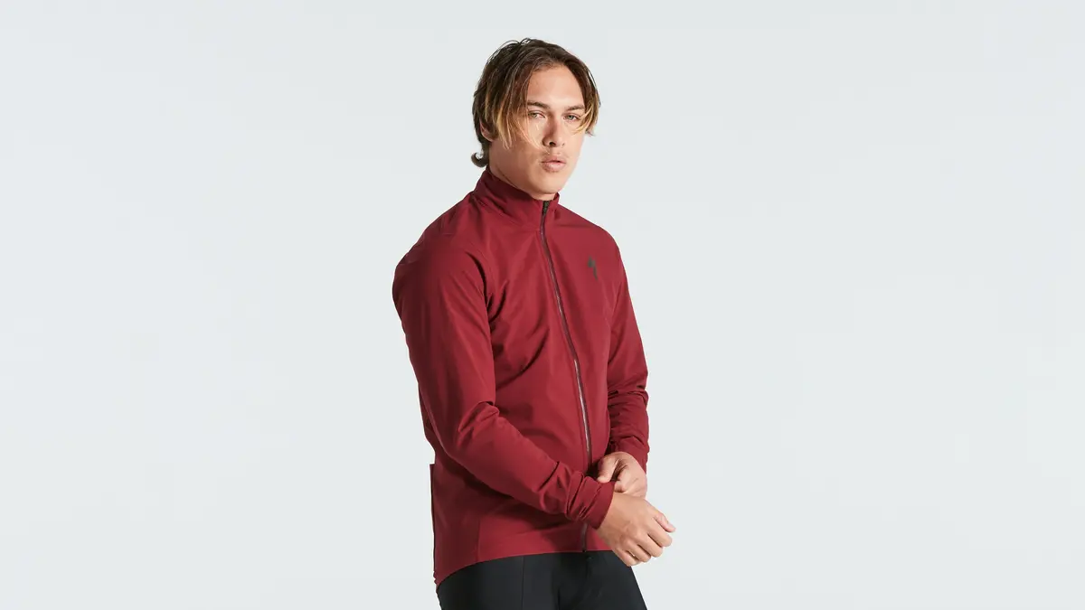 Specialized Men's Rbx Comp Rain Jacket - Maroon S 2