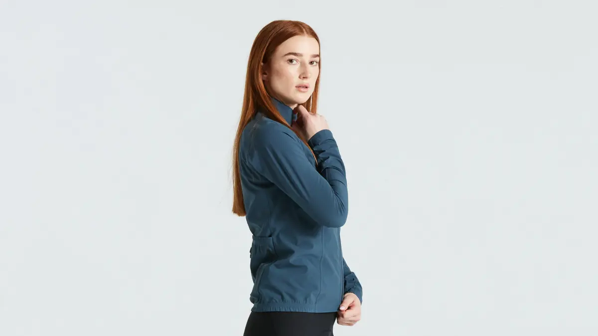 Specialized Women's Rbx Comp Rain Jacket - Cast Blue Xs 2