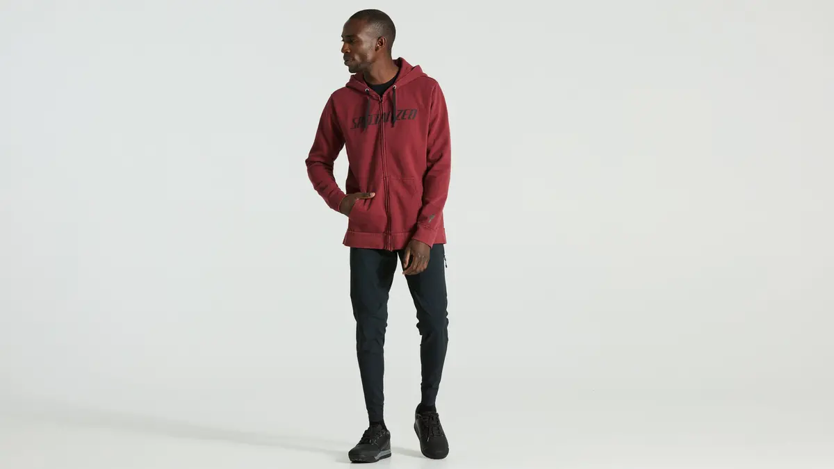 Specialized Legacy Wordmark Zip-Up Hoodie Men Hoodie 1