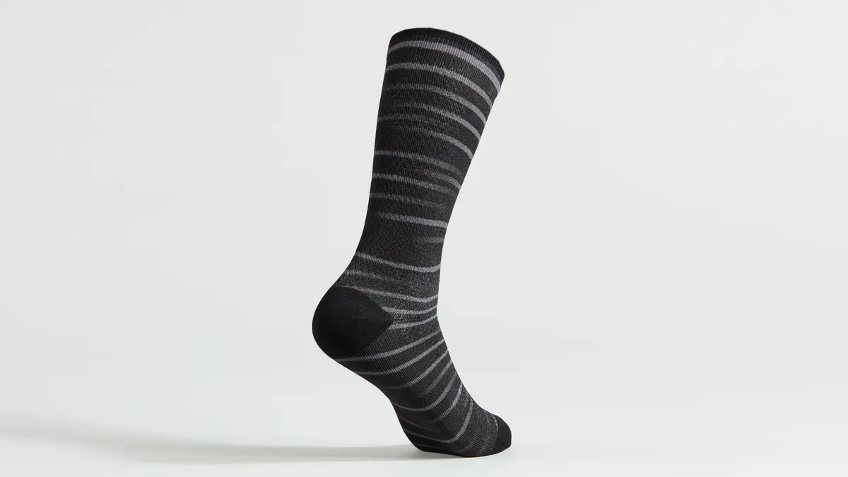 Specialized Soft Air Tall Socks - Black Mirage M 1