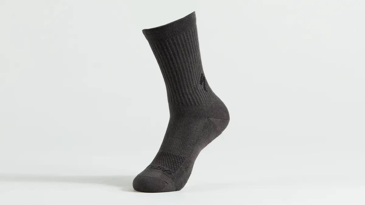 Specialized Cotton Tall Socks - Charcoal Xl 2