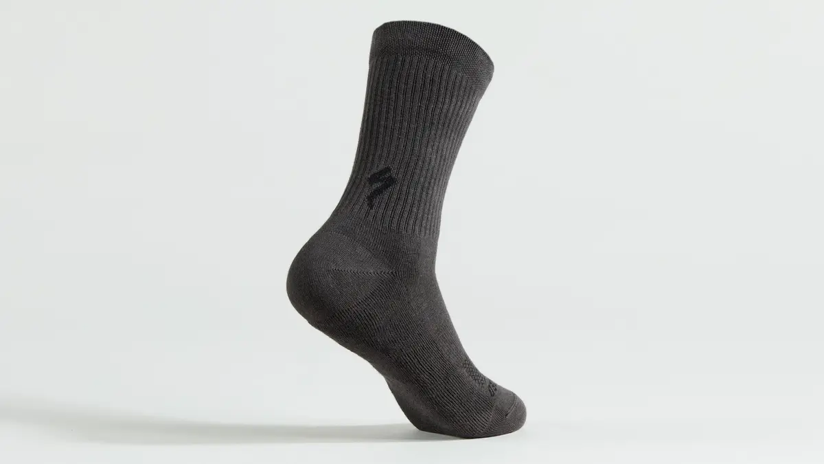 Specialized Cotton Tall Socks - Charcoal L 1