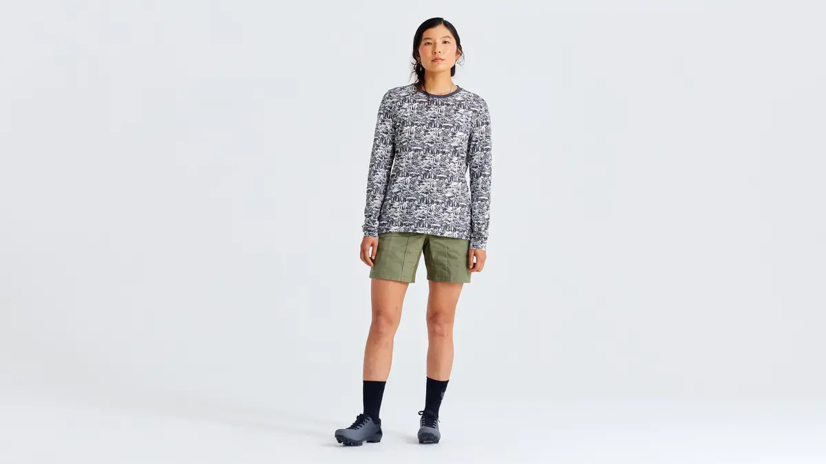 Specialized/Fjällräven Cotton Caliswe Long Sleeve Tee Women's 1