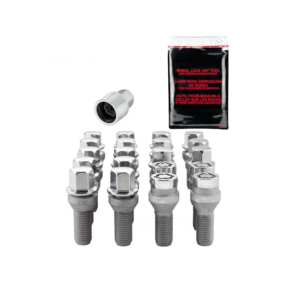 Mcgard Cone Seat Chrome Lug Bolt Kit With Locks 1