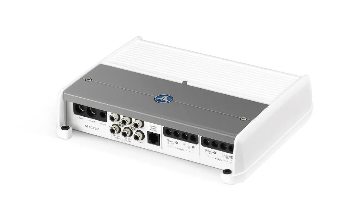 Jl Audio M400/4: 4 Ch. Class D Full-Range Marine Amplifier, 400 W 1