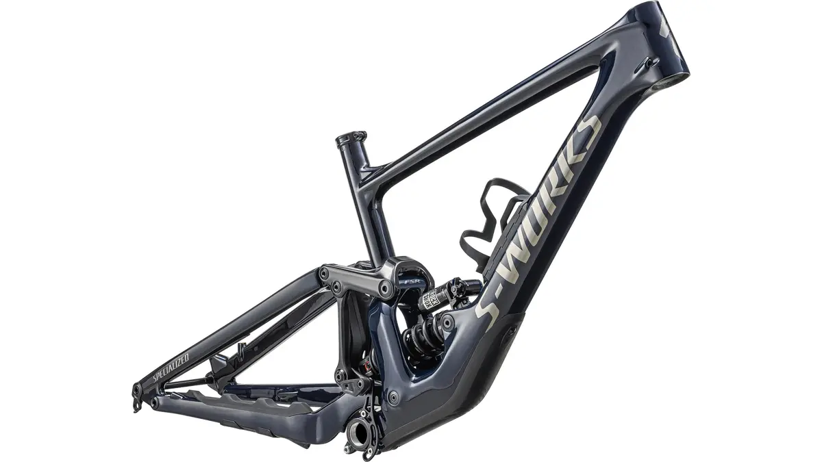 2023 Specialized Enduro S-Works Frame Metdknvy/Dknvy/Brshblkcp 1