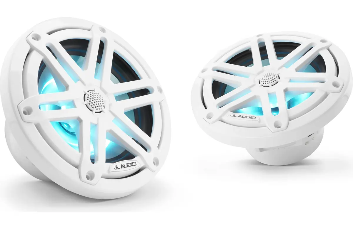 Jl Audio M3-650X-S-Gw-I 6.5" Marine Speakers With Led Lights 1