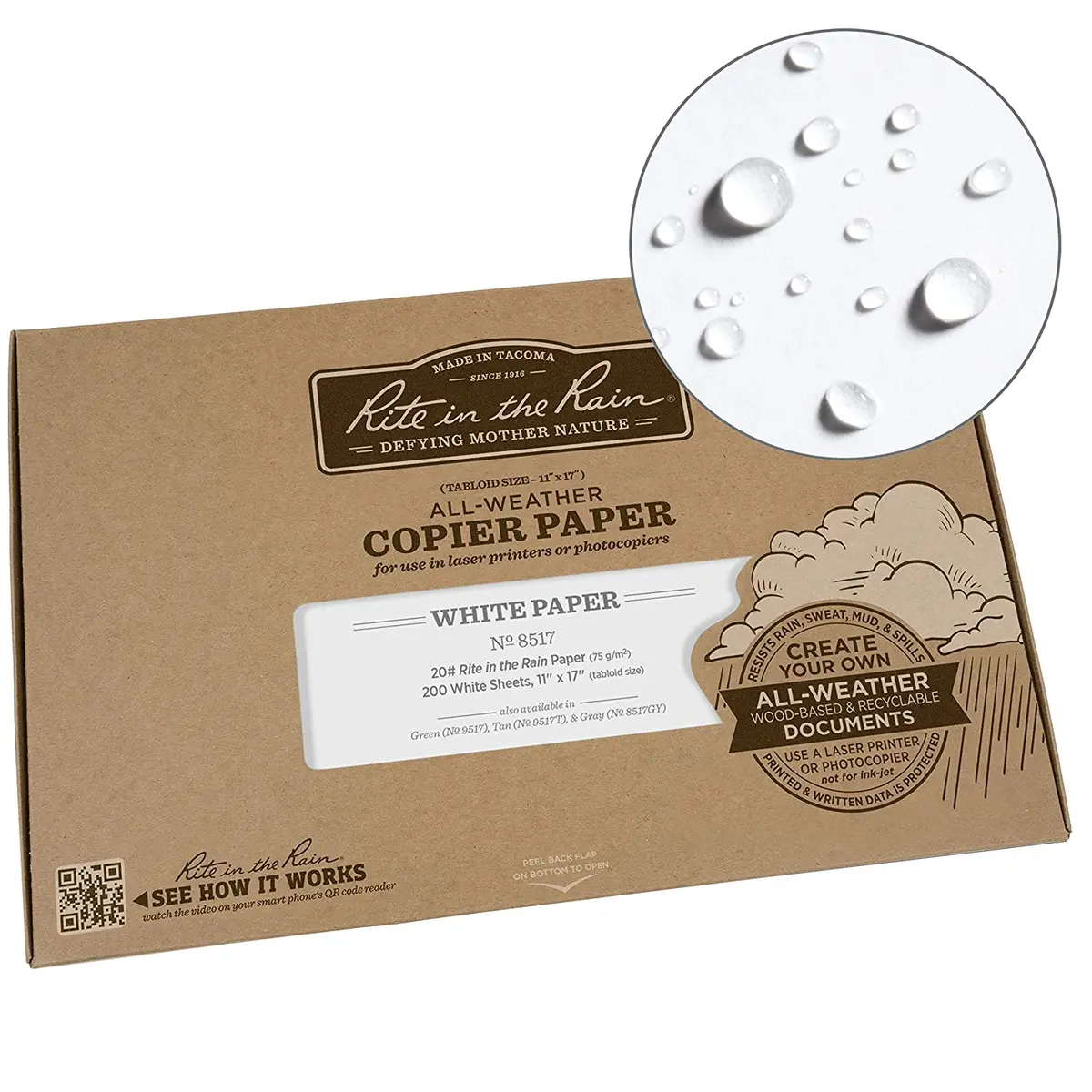Rite In The Rain Copier Paper (200 Sheets) 1