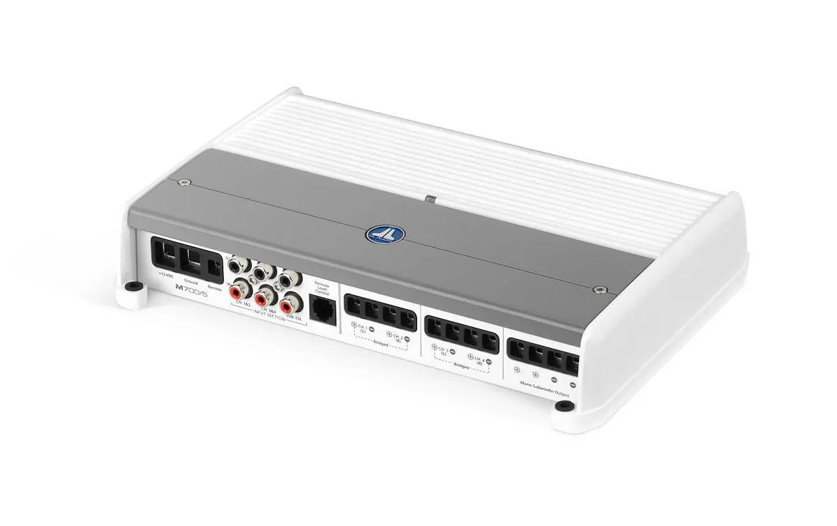 Jl Audio M700/5: 5 Ch. Class D Marine System Amplifier, 700 W 1