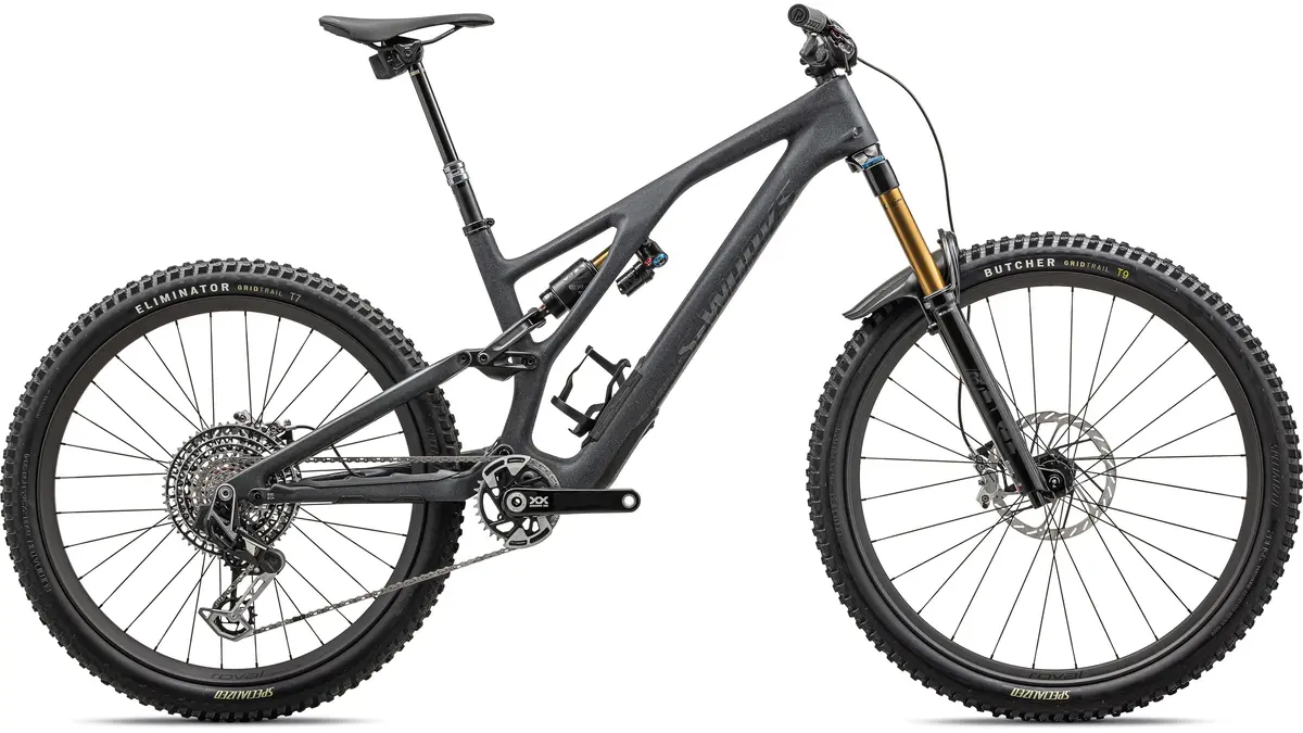 2024 Specialized Sj Evo S-Works T Type Satsmk/Clgry/Elecgrn/Glssmkliqmet 1