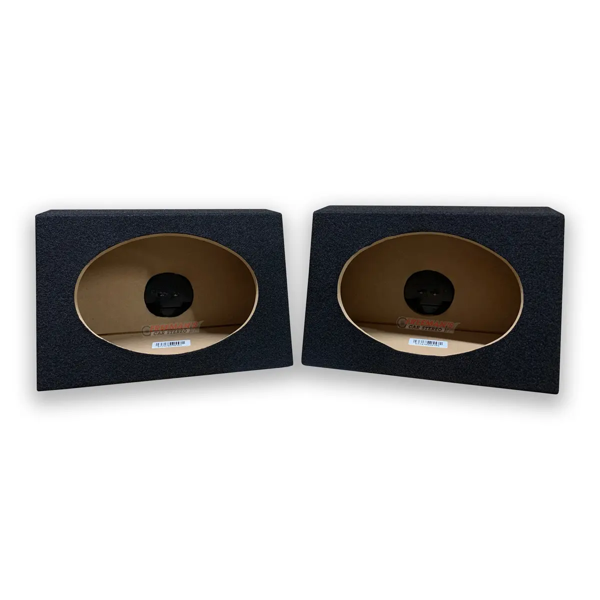 King Boxes A69 Two 6"X9" Wedge Single Box Speaker 1