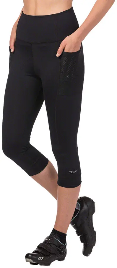 Terry Holster Hi Rise Capris 1
