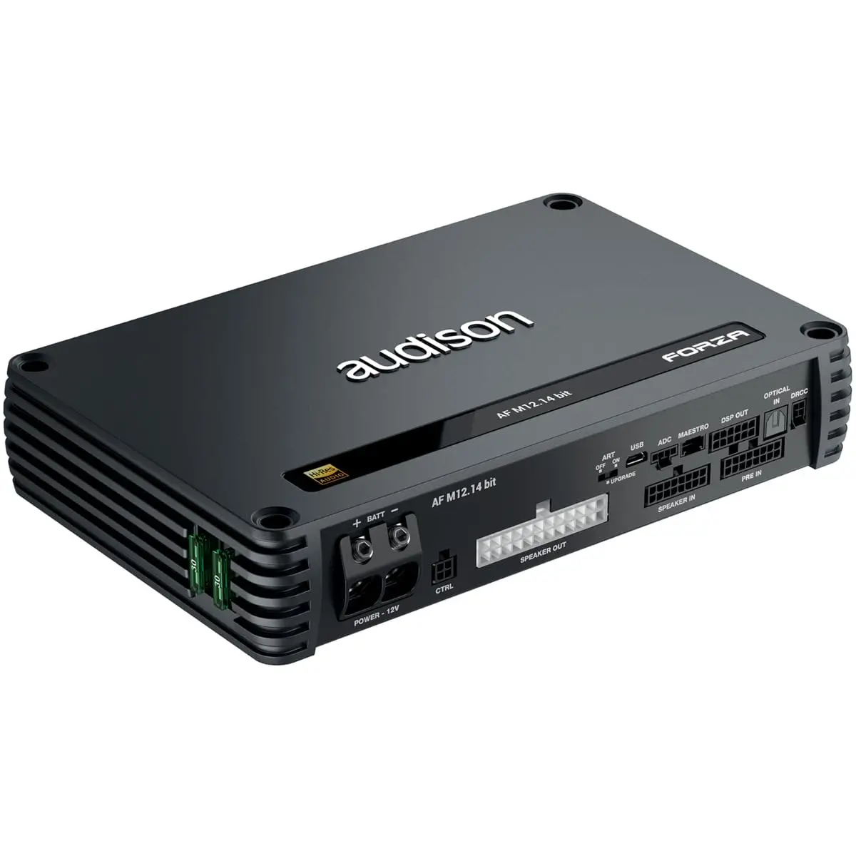 Audison Af M12.14 Bit Dsp Amplifier 12X90w @ 2 Ohm Class D Fully Bridgeable 1