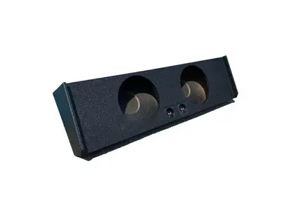 King Boxes Ak-Ford09-10 Dual 10" Subwoofer Box, Ported, Ford F-150, F-250/F-350 1