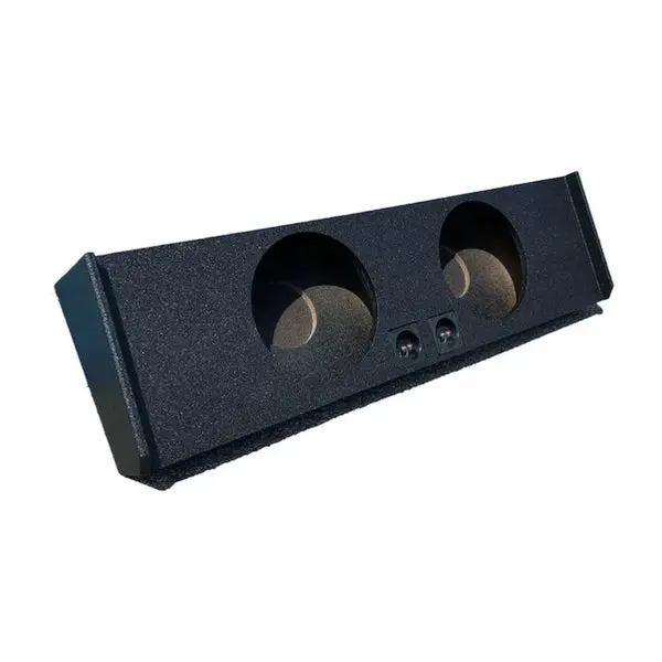 King Boxes Ak-Ford09-12 Dual 12" Subwoofer Box, Sealed, 17-22 Ford F250/F350 Crew 1